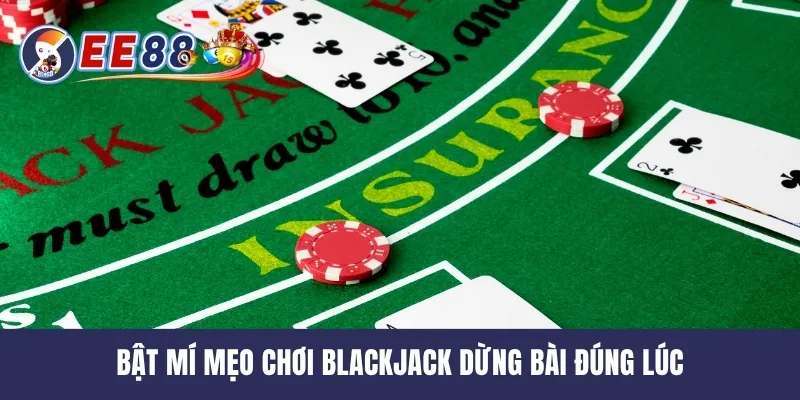 Bật mí mẹo chơi Blackjack dừng bài đúng lúc
